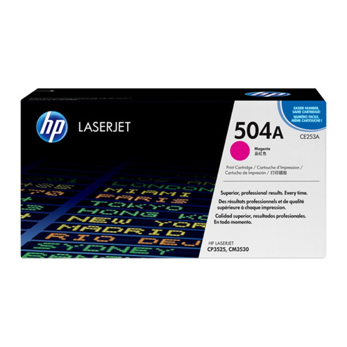 Toner Hp 504a Ce253a Magenta Laser 3530 3525 Original