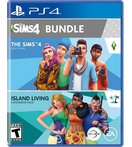 The Sims 4 Bundle Plus Island Living Ps4 Fisico Flex Zonagam