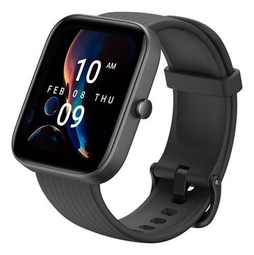 Amazfit Bip 3 Pro, Smartwatch Con Gps, Autonomía De 14 Días, Pantalla Tft Hd, 61 Modos Deportivos - Negro