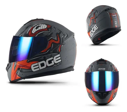 Casco Moto Edge Frankie Hexa Integral Mujer Dot Color Blanco/Rosa Talla  L-(59-60-cm) Tamaño del casco L