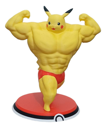  Pikachu Musculoso