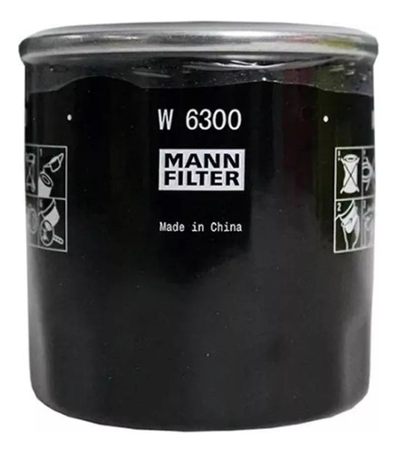 Filtro De Óleo Mann W6300 15208 65f0b 