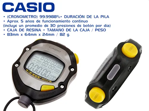 Cronometro digital casio hotsell