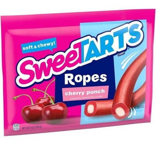 Sweetarts Original Ropes Cereza 256grs 2pack