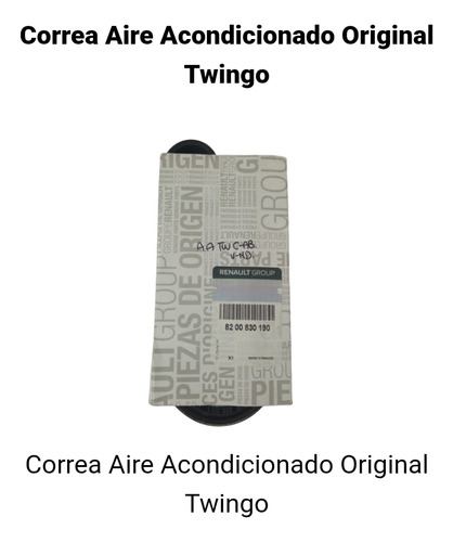 Correa Aire Acondicionado Original Twingo