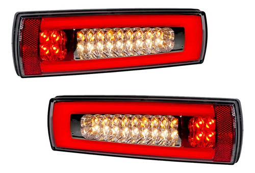 Juego X 2 De Faros Led 12v/24 Baiml 7500e Trailer Motorhome