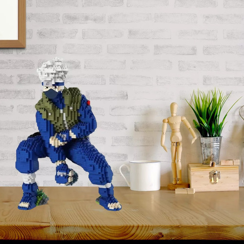 Armable Kakashi De 2609 Piezas Naruto Anime