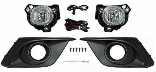 Kit Faro Niebla Mazda 3 2013 2014 2016 Rejilla