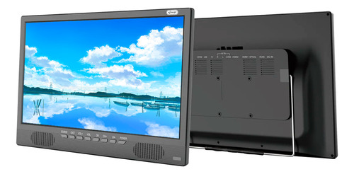 Tv Portátil Digital 17 Polegadas Led Hd Usb Hdmi Sd Monitor