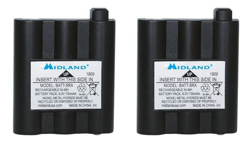 Baterias Recargables Midland Batt5rx (sustituye Avp7 Batt5r)