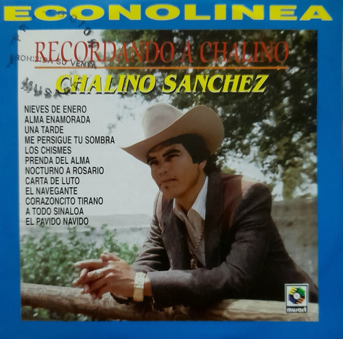 Cd Chalino Sanchez ( 12 Exitos ) Recordando A Chalino (Usado)