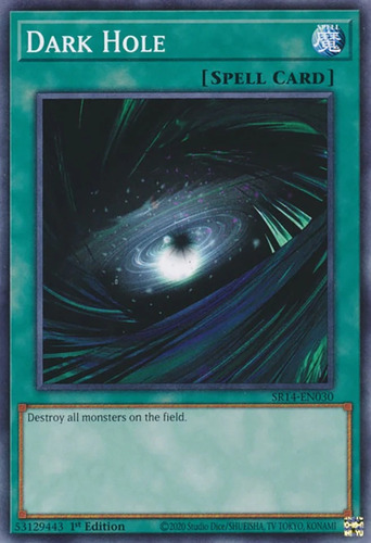 Dark Hole (sr14-en030) Yu-gi-oh!