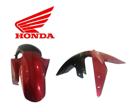 Guardabarro Delantero Rojo Honda Cb 190 R Original Genamax