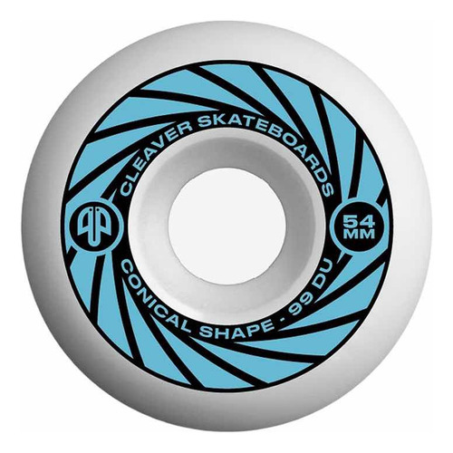 Ruedas Skate Cleaver 54mm ¡apperture Pro! Conicas Celestes 