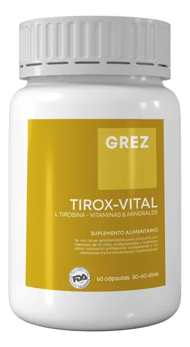 Tirox-vital - Vit + Minerales + Fitonutrientes / 60 Cápsulas