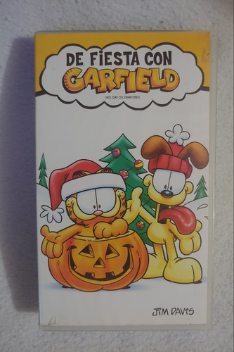 Garfield Vhs De Fiesta Con Garfield Original (Usado)