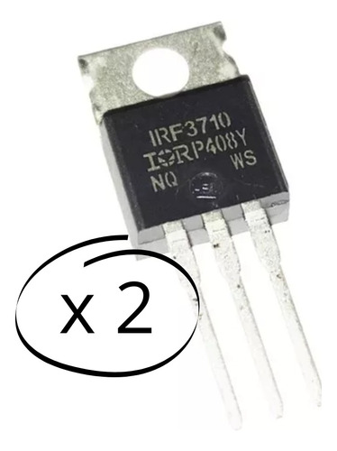 Irf3710 Mosfet X 2 Unidades