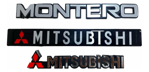 Emblema Letra Mitsubishi Montero Baul Juego