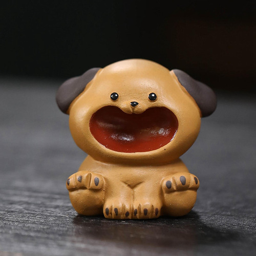 Estatua De Perro Mascota De Té, Adorno De Mascota De Té De