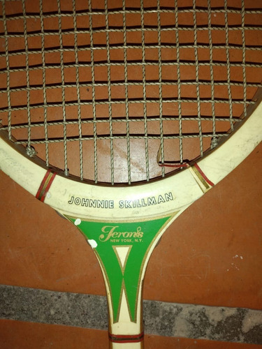 Imagen 4 de 4 de Raqueta Badminton De Madera - Vintage