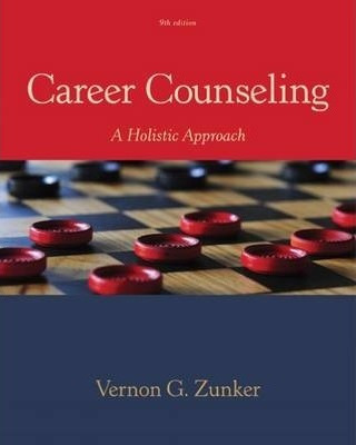 Career Counseling : A Holistic Approach - Vernon (hardback)