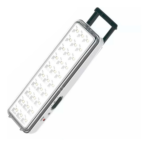 Imagen 1 de 10 de Luz De Emergencia 30 Leds Autonomia 15hrs Recargable 2018