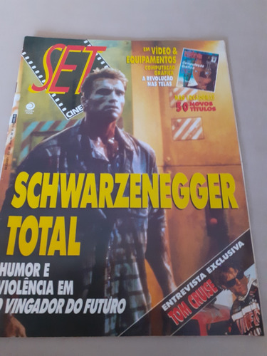 Revista Set - Cinema - Fichas - Schwarzenegger - Ze Trindade