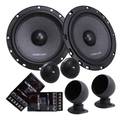 Combo Hb20 Audiophonic Kit 2 Vias K.c 6.3 + Coaxial Cb 650