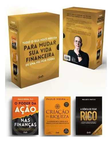 Livro Combo Da Riqueza Definitiva | Frete grátis
