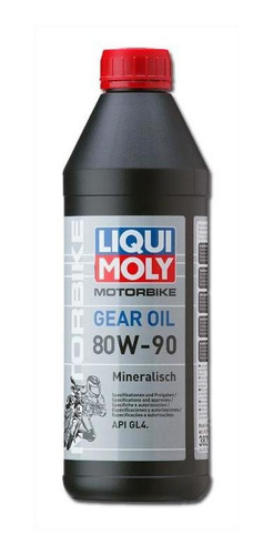 Aceite Transmision Motocicletas Liqui Moly Gear Oil 80w-90 1