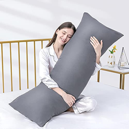 Downcool Lujoso Relleno De Almohada De Cuerpo Completo Con F