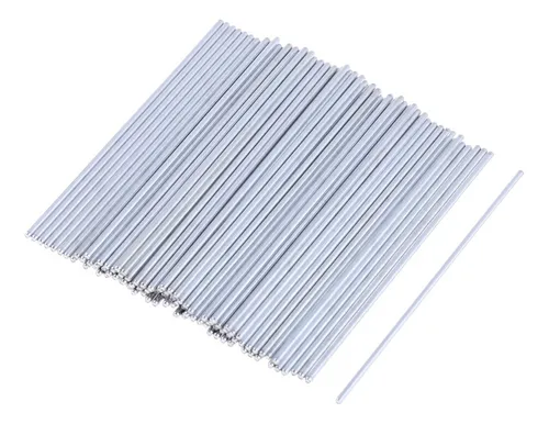 N 100 Piezas 100 Mm X 2 Mm Eje De Barra De Barra Redonda De
