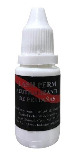 Neutralizante Para Pestañas Lash Perm