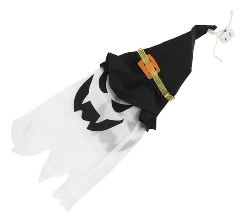 Fantasma De Halloween Colgante Decorativo Con Luz Led Calida