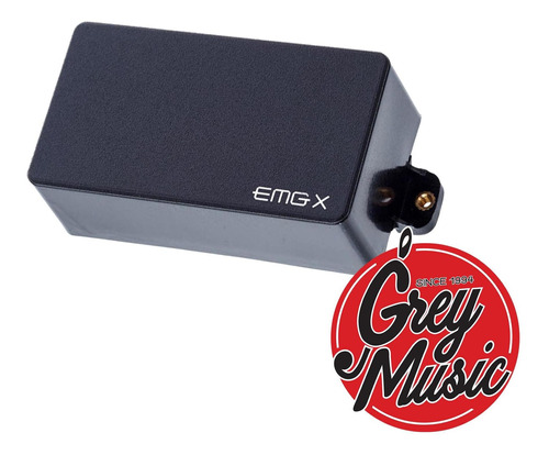 Micrófono Emg 81 X  Para Guitarra Eléctrica Negro