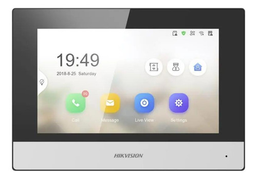 Pantalla de intercomunicador de vídeo Hikvision DS-KH6320-WTE1
