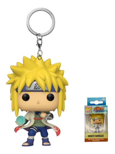 Llavero Funko Mínato Namikaze Pop Keychain Naruto