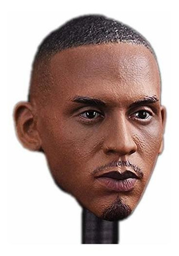 Hiplay 1-6 Scale Afican American Male Figure Head Sculpt Ser