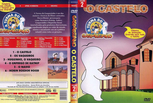 Dvd Lacrado Gasparzinho O Castelo Volume 2