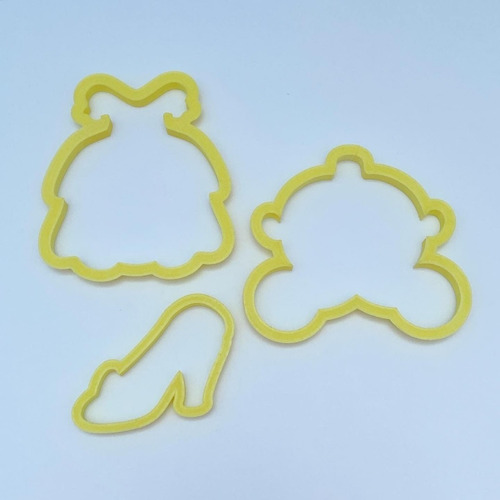 Set De 3 Cortadores De Galletas Cenicienta