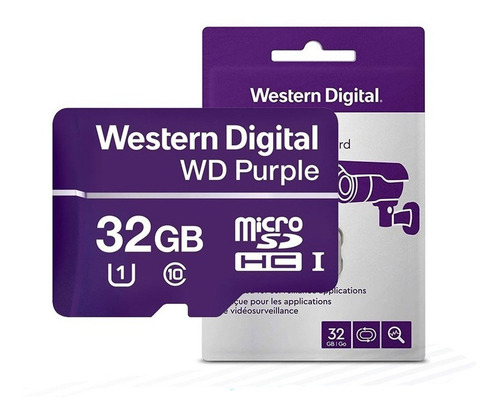 Imagen 1 de 6 de Memoria Micro Sd 32 Gb Western Digital Purple