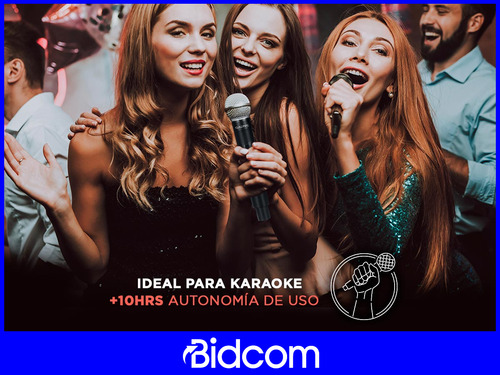 Microfono Uhf Inalambrico Karaoke 2 Canales Conector Canon