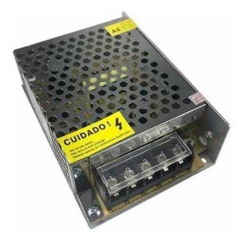 Fonte Chaveada 24v 5a 120w Colmeia Bivolt Cftv Fita Led Som