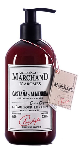 Marchand D' Aromes Crema De Cuerpo Castaña Y Almendra 350 Ml