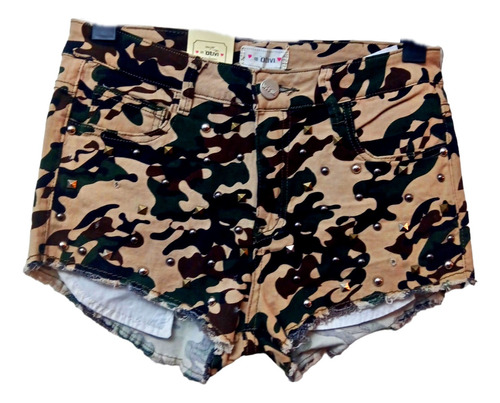 Short Camuflado Importado Tachas Elastizado Miguerock Store