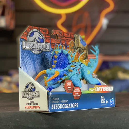 Jurassic World Stegoceratops Dino Hybrid Hasbro 2016 (Usado)
