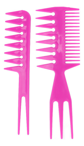 Peine Para Peinar El Cabello, 10 Unidades, Mango Ergonómico,