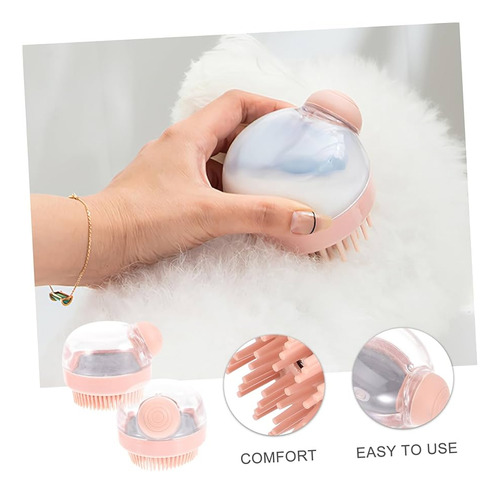 Cepillo Acrilico Para Perro Y Gato Shampoo Recargable Varios