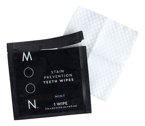 Moon Toallitas Dentales Para Prevencin De Manchas, Toallitas