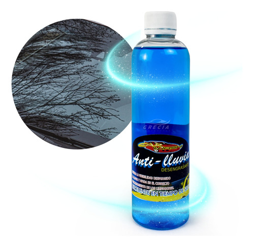 Limpiavidrios Antilluvia Desengrasante Car Wash 250ml